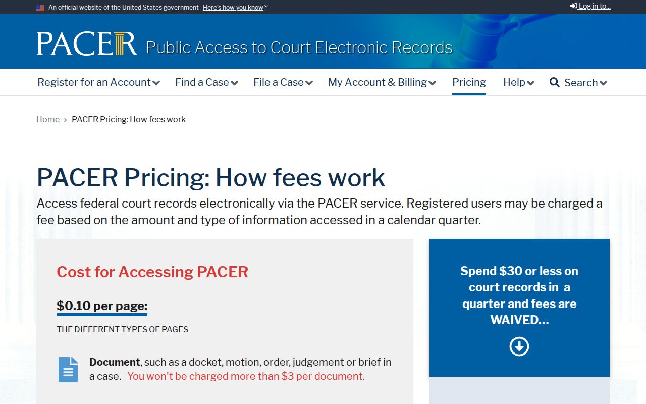 Tooele County arrest warrants, PACER federal record access information